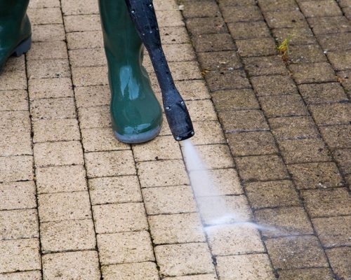 power-washing